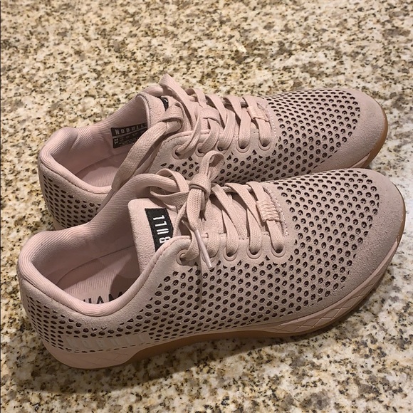 NOBULL Shoes - NOBULL Blush Suede Trainers